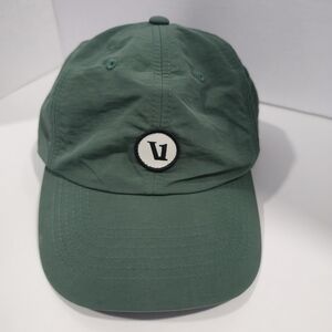 Vuori Forest Green Unisex Snapback Applique Badge Accent Cap Logo Rare
